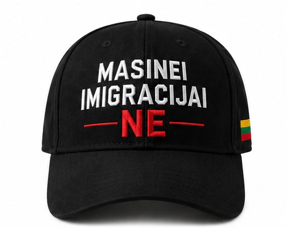 Masinei Imigracijai NE Kepurė